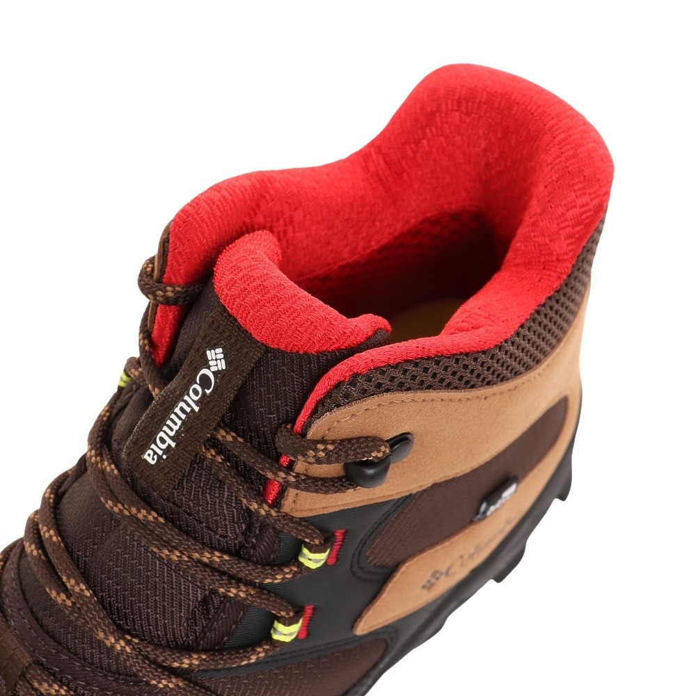 コロンビア（Columbia）（メンズ）軽量 防水 トレッキングシューズ ミドルカット 登山靴 セイバーファイブ ミッドアウトドライ YM8135 2877 ベージュ