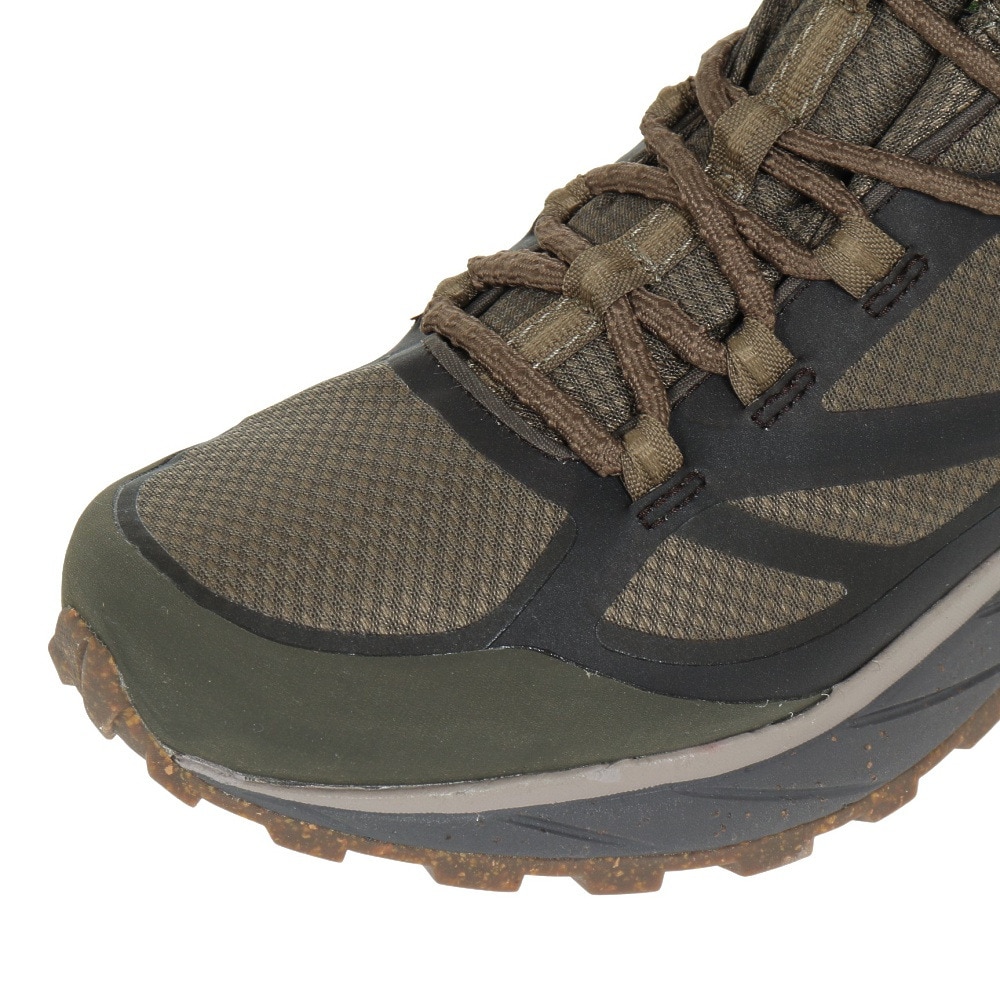 ジャックウルフスキン（JackWolfskin）（メンズ）トレッキングシューズ 登山靴 TERRAVENTURE TEXAPORE MID M 4051521-5347 ブラウン 防水 透湿