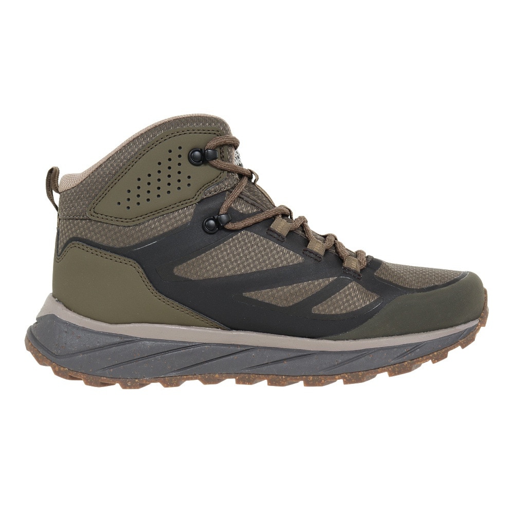 ジャックウルフスキン（JackWolfskin）（メンズ）トレッキングシューズ 登山靴 TERRAVENTURE TEXAPORE MID M 4051521-5347 ブラウン 防水 透湿