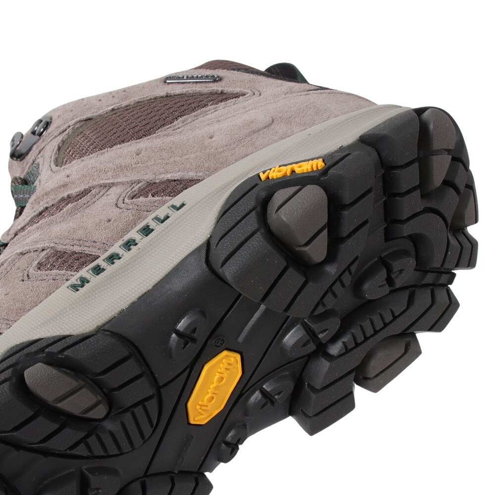 メレル（MERRELL）（メンズ）トレッキングシューズ ハイカット 登山靴 MOAB3 MID WP WIDE 035837W BOULDER