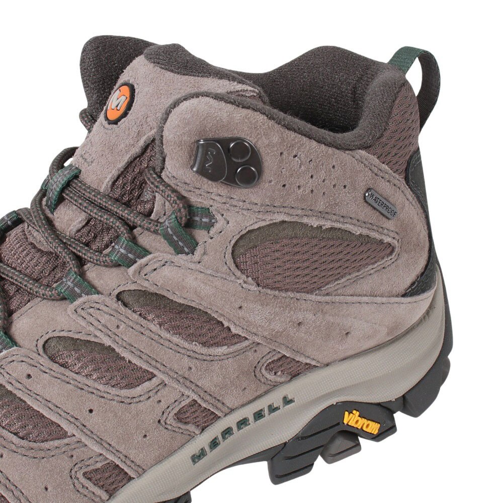 メレル（MERRELL）（メンズ）トレッキングシューズ ハイカット 登山靴 MOAB3 MID WP WIDE 035837W BOULDER