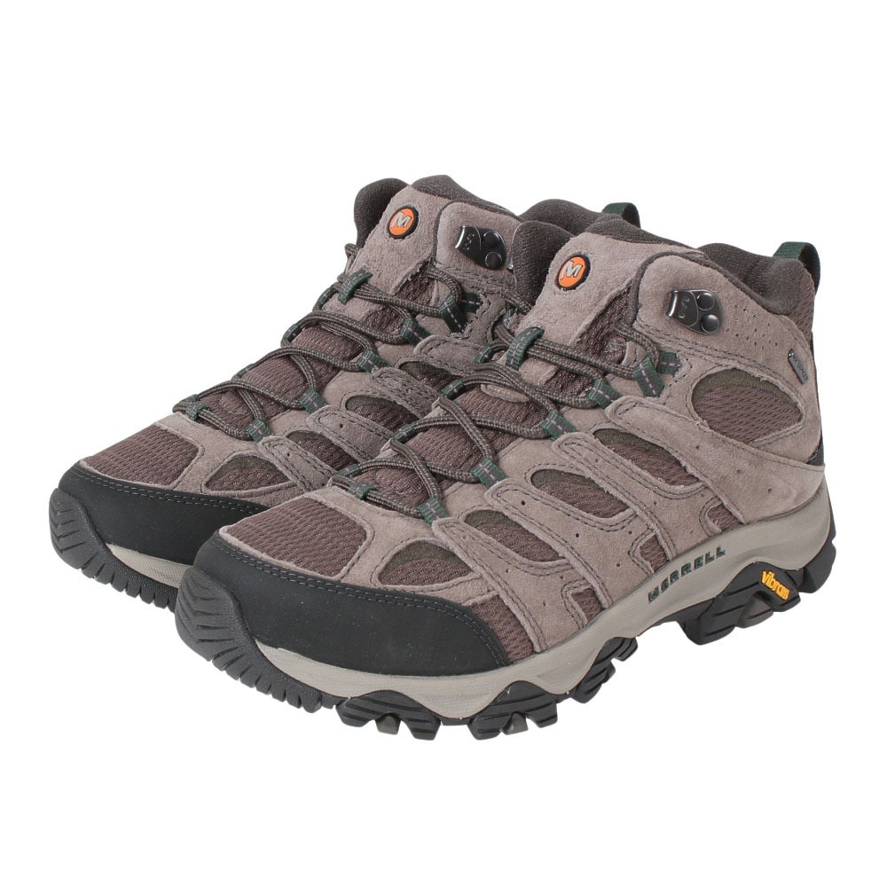 メレル（MERRELL）（メンズ）トレッキングシューズ ハイカット 登山靴 MOAB3 MID WP WIDE 035837W BOULDER  アウトドア・キャンプ用品はエルブレス