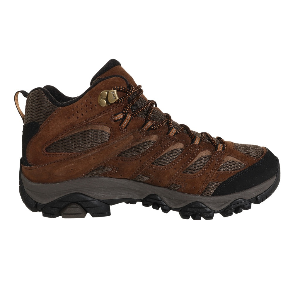 メレル（MERRELL）（メンズ）トレッキングシューズ ハイカット 登山靴 モアブ3 ミッド ウオータープルーフ 035839 EARTH