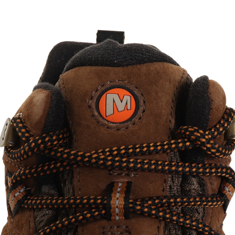 メレル（MERRELL）（メンズ）トレッキングシューズ ハイカット 登山靴 モアブ3 ミッド ウオータープルーフ 035839 EARTH