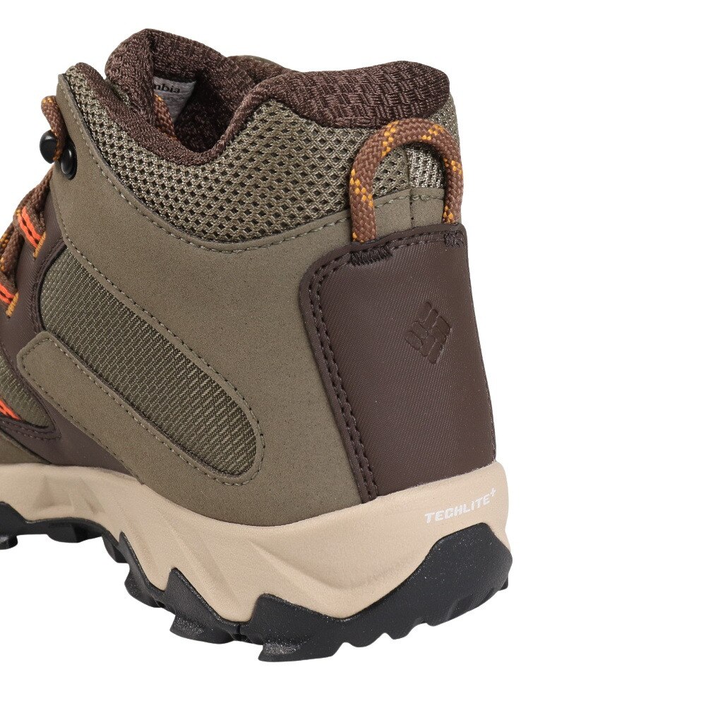 コロンビア（Columbia）（メンズ）トレッキングシューズ ミドルカット 登山靴 セイバー ファイブ ミッド アウトドライ YM8135 397 カーキ