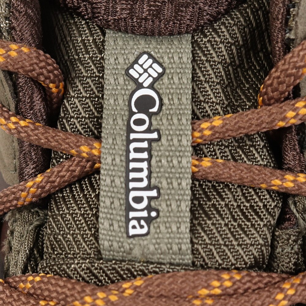 コロンビア（Columbia）（メンズ）トレッキングシューズ ミドルカット 登山靴 セイバー ファイブ ミッド アウトドライ YM8135 397 カーキ