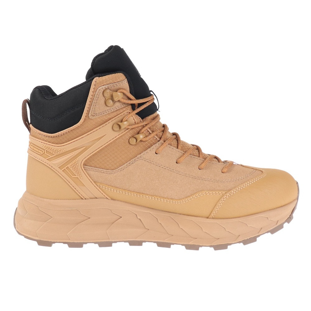 アイスピーク（ICEPEAK）（メンズ）トレッキングシューズ ハイカット 登山靴 AKAA MR 78286 125 ベージュ 防水シューズ 通気性