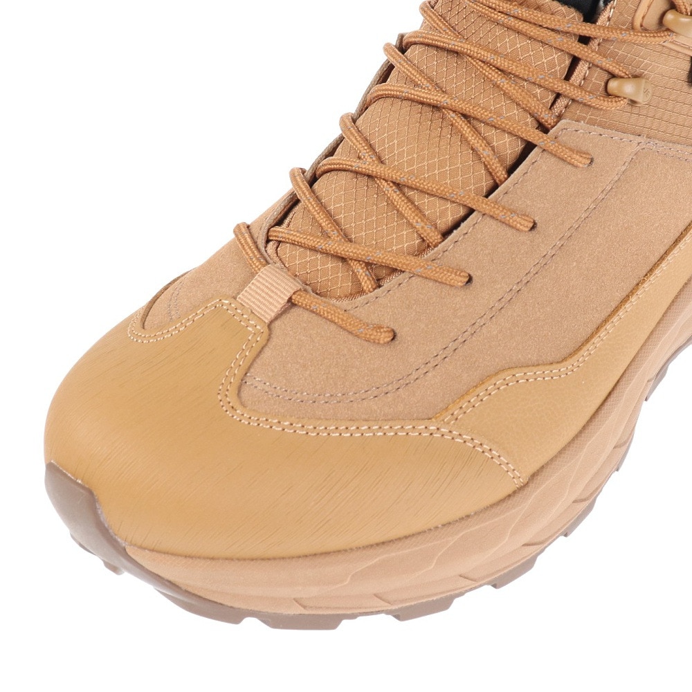 アイスピーク（ICEPEAK）（メンズ）トレッキングシューズ ハイカット 登山靴 AKAA MR 78286 125 ベージュ 防水シューズ 通気性