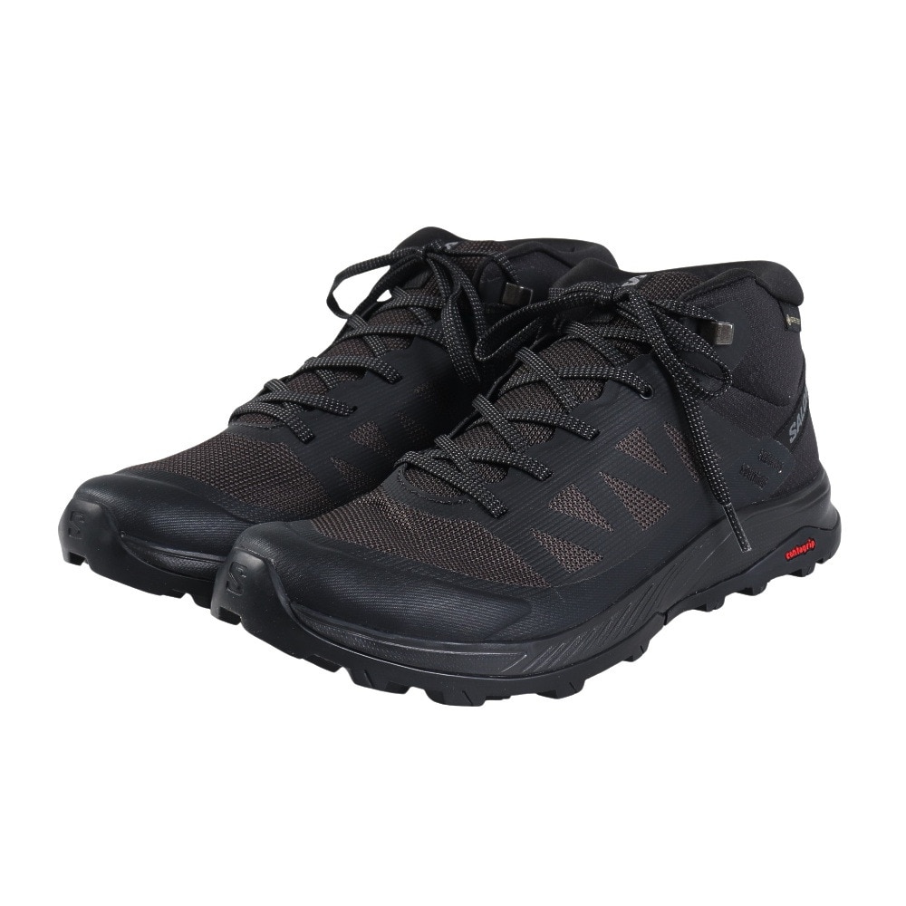 サロモン（SALOMON）（メンズ）ゴアテックス トレッキングシューズ ハイカット 登山靴 アウトライズミッド OUTRISE MID GTX L47143500