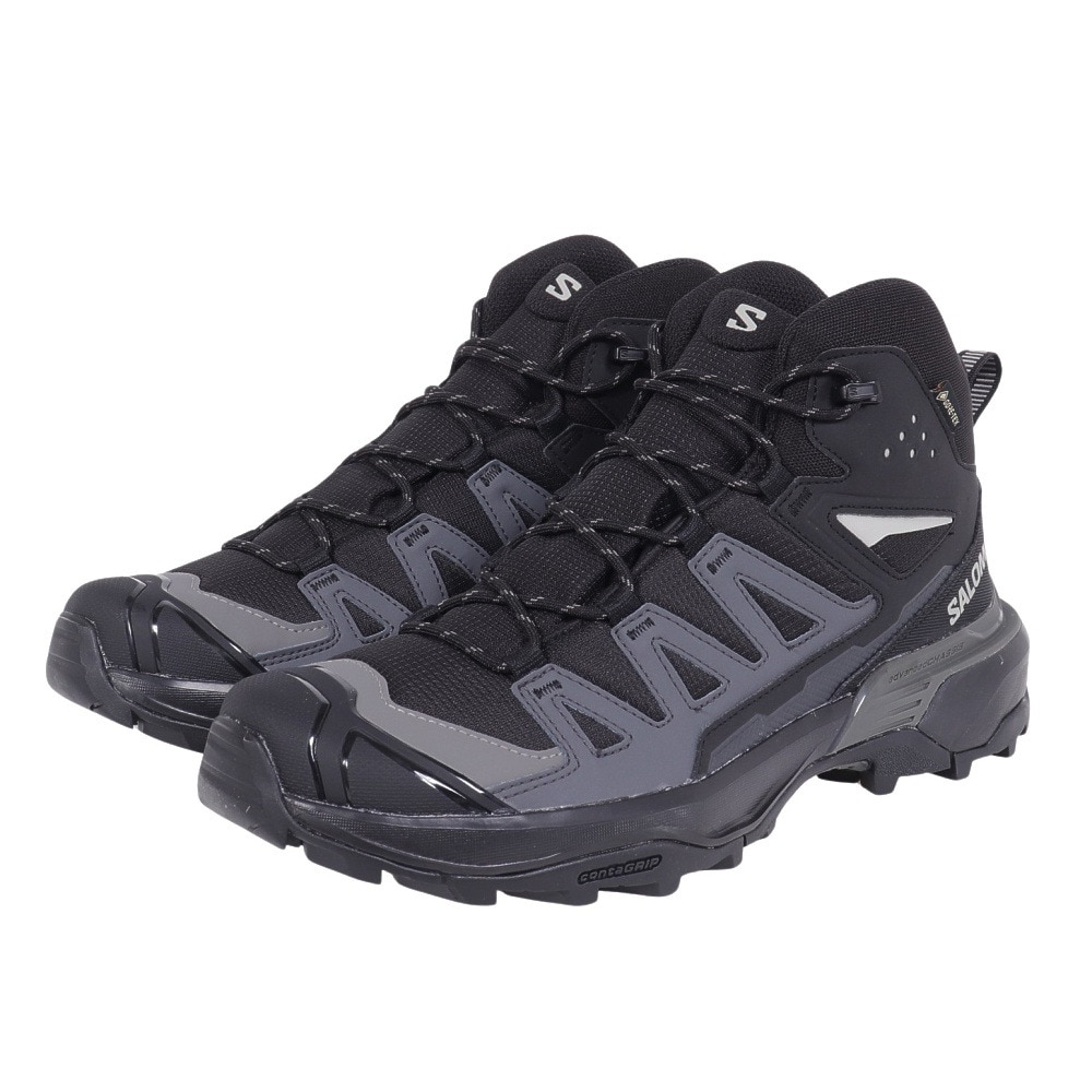 サロモン（SALOMON）（メンズ）ゴアテックス トレッキングシューズ ハイカット 登山靴 エックスウルトラ 360 ミッド X ULTRA 360 MID GTX L47447600