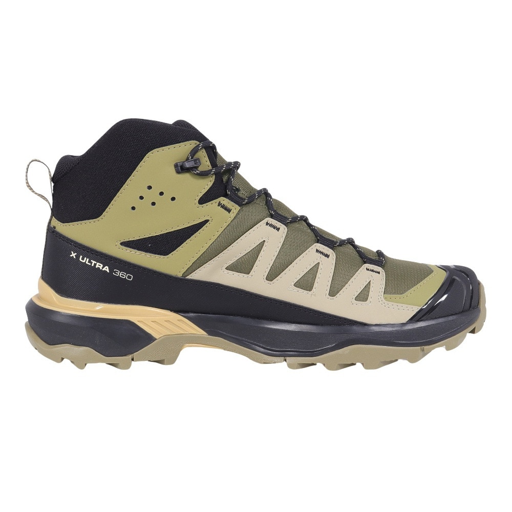 サロモン（SALOMON）（メンズ）ゴアテックス トレッキングシューズ ハイカット 登山靴 X ULTRA 360 MID GORE-TEX L47447700