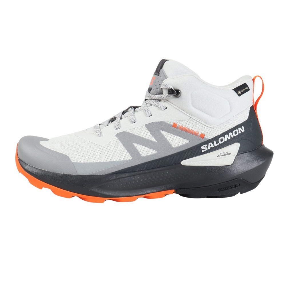 サロモン（SALOMON）（メンズ）ゴアテックス トレッキングシューズ ハイカット 登山靴 ELIXIR ACTIV MID GORE-TEX L47456700