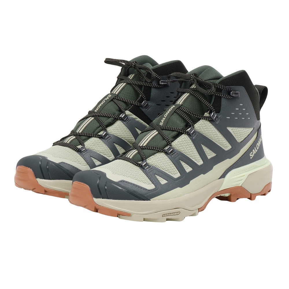 サロモン（SALOMON）（メンズ）ゴアテックス トレッキングシューズ ハイカット 登山靴 エックスウルトラ 360 エッジ ミッド GORE-TEX L47459900
