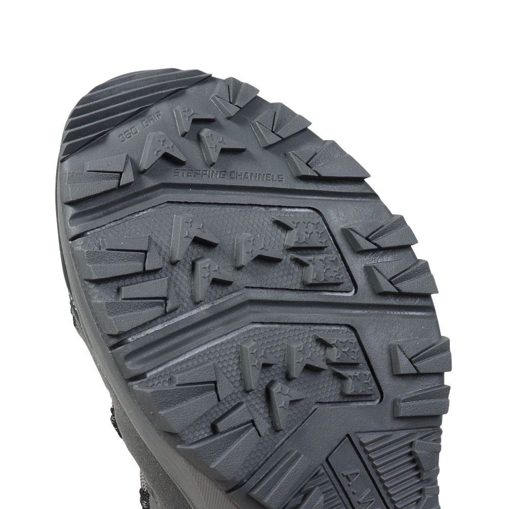 アイスピーク（ICEPEAK）（メンズ）トレッキングシューズ ハイカット 登山靴 ANSIO MR 78284 100 285 グレー 防水シューズ XEBIO限定モデル