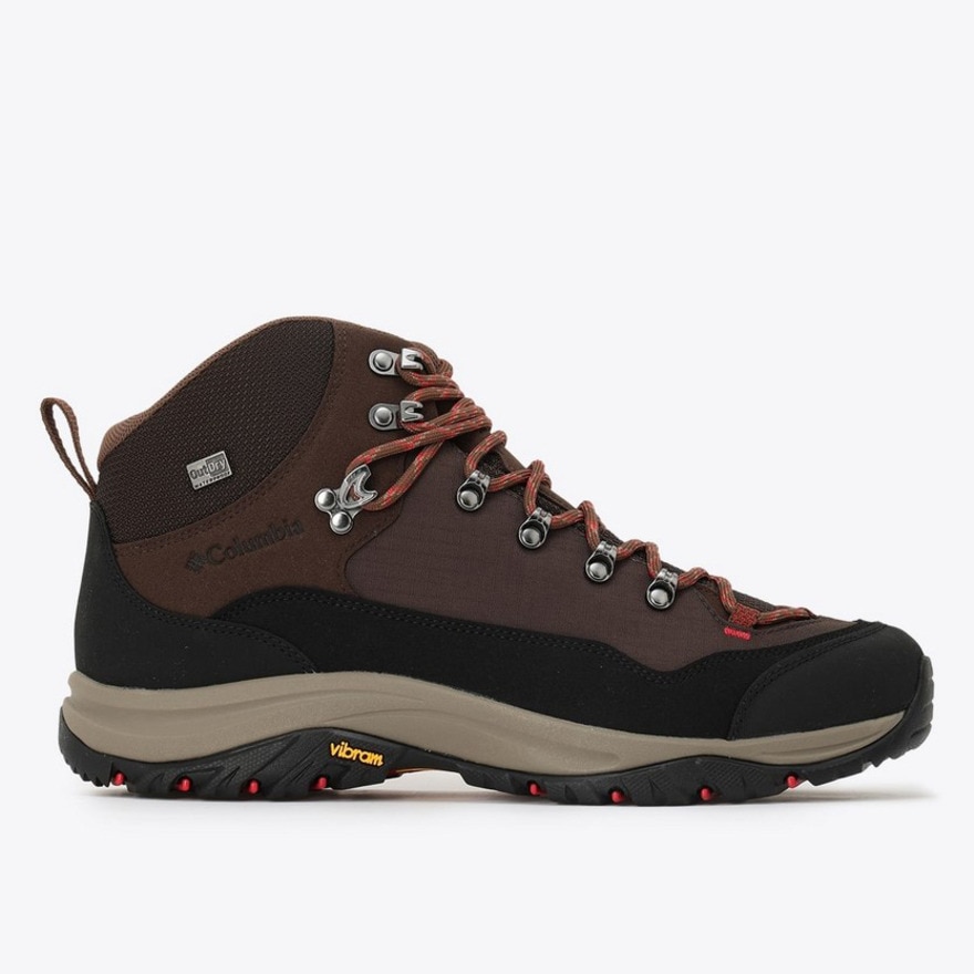 コロンビア（Columbia）（メンズ）トレッキングシューズ ハイカット 登山靴 スティーンズピーク ツー アウトドライ YM8575 231 ブラウン