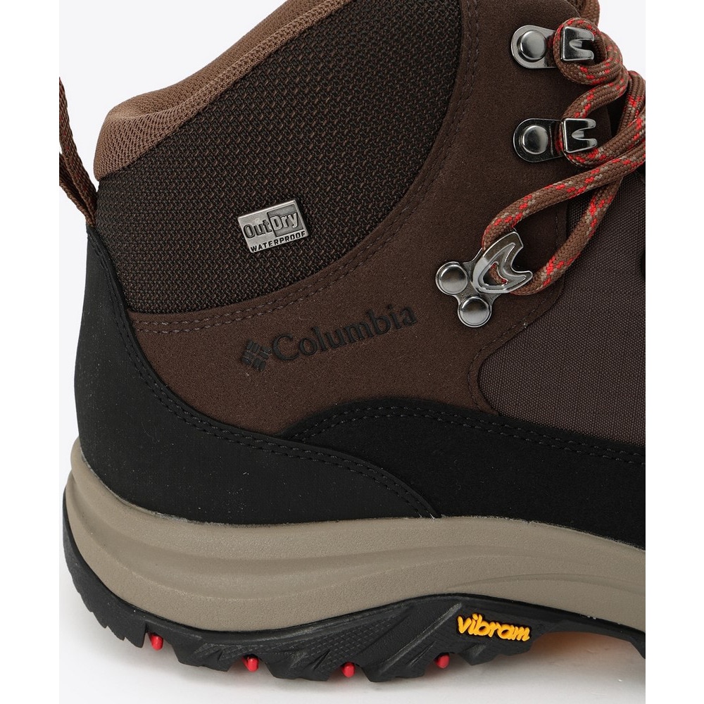 コロンビア（Columbia）（メンズ）トレッキングシューズ ハイカット 登山靴 スティーンズピーク ツー アウトドライ YM8575 231 ブラウン