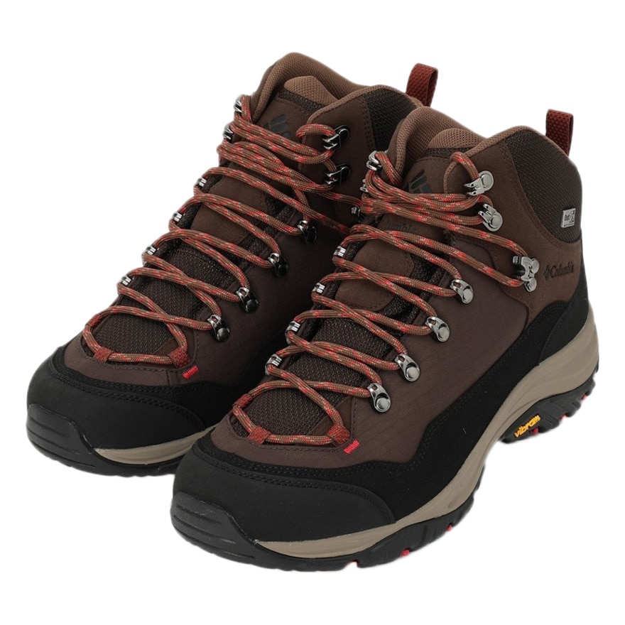 コロンビア（Columbia）（メンズ）トレッキングシューズ ハイカット 登山靴 スティーンズピーク ツー アウトドライ YM8575 231 ブラウン