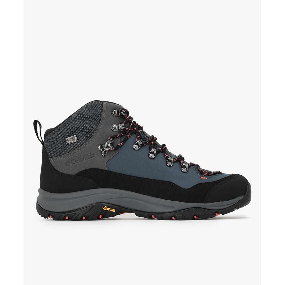 コロンビア（Columbia）（メンズ）トレッキングシューズ ハイカット 登山靴 スティーンズピーク ツー アウトドライ YM8575 435 ブルーグレー