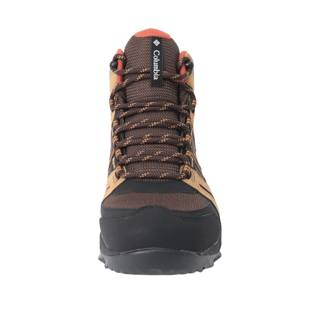 コロンビア（Columbia）（メンズ）トレッキングシューズ ハイカット 登山靴 セイバー オムニテック ミッド ワイド YI7151 779 ブラウン