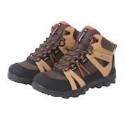 (メンズ)トレッキングシューズ ハイカット 登山靴 セイバー オムニテック ミッド ワイド YI7151 779 ブラウン