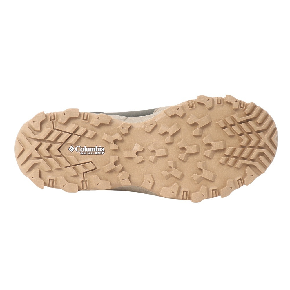 コロンビア（Columbia）（メンズ）トレッキングシューズ ハイカット 登山靴 セイバー オムニテック ミッド YM7151 297 カーキ