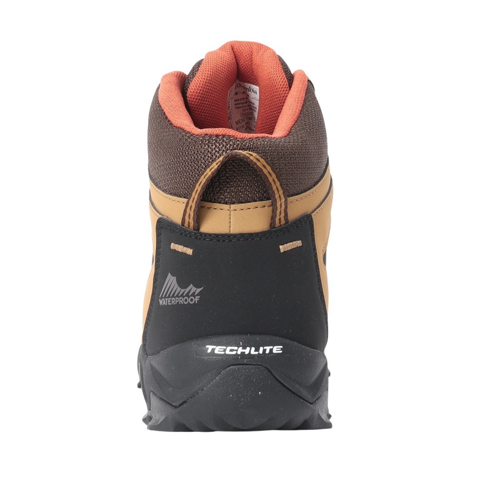 コロンビア（Columbia）（メンズ）トレッキングシューズ ハイカット 登山靴 セイバー オムニテック ミッド YM7151 779 ブラウン