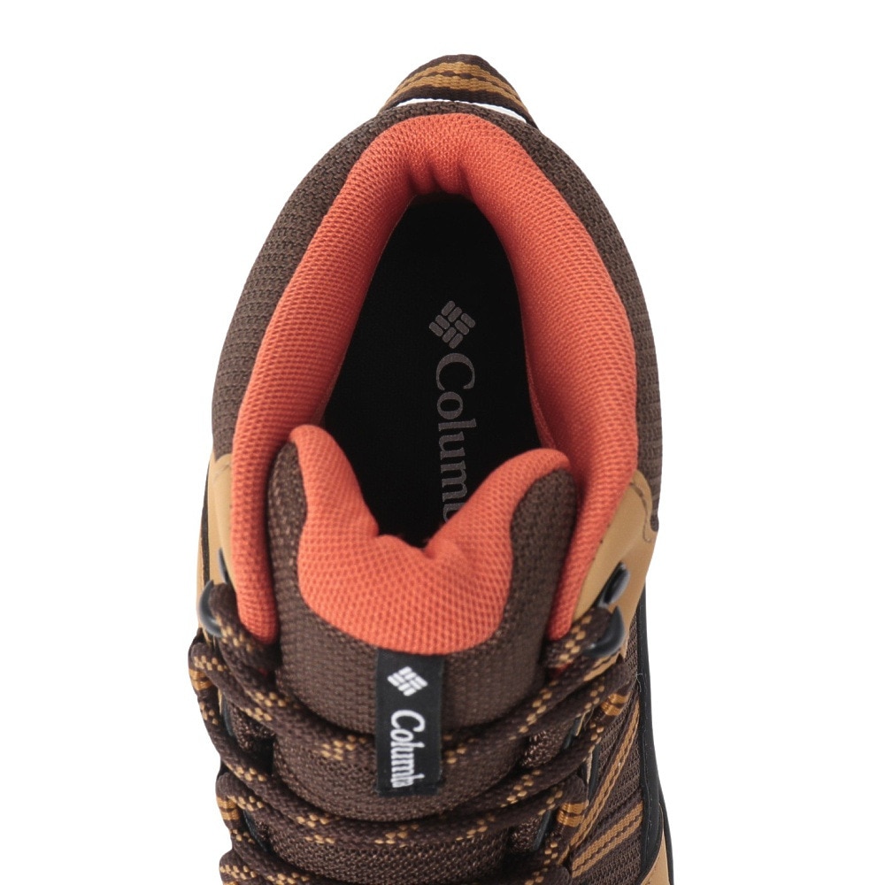コロンビア（Columbia）（メンズ）トレッキングシューズ ハイカット 登山靴 セイバー オムニテック ミッド YM7151 779 ブラウン
