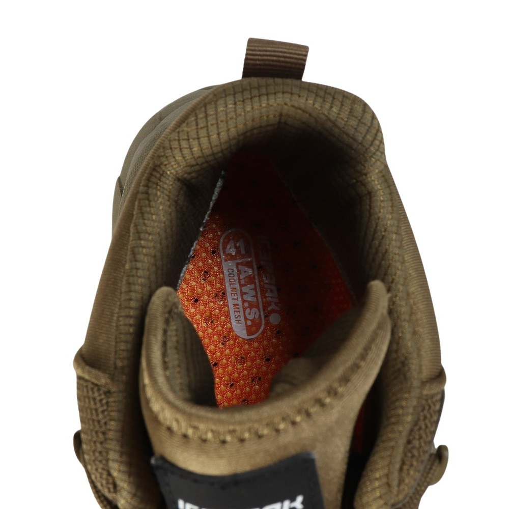 アイスピーク（ICEPEAK）（メンズ）トレッキングシューズ ハイカット 登山靴 AKAA 2.0 MR 78236 100 575 オリーブ