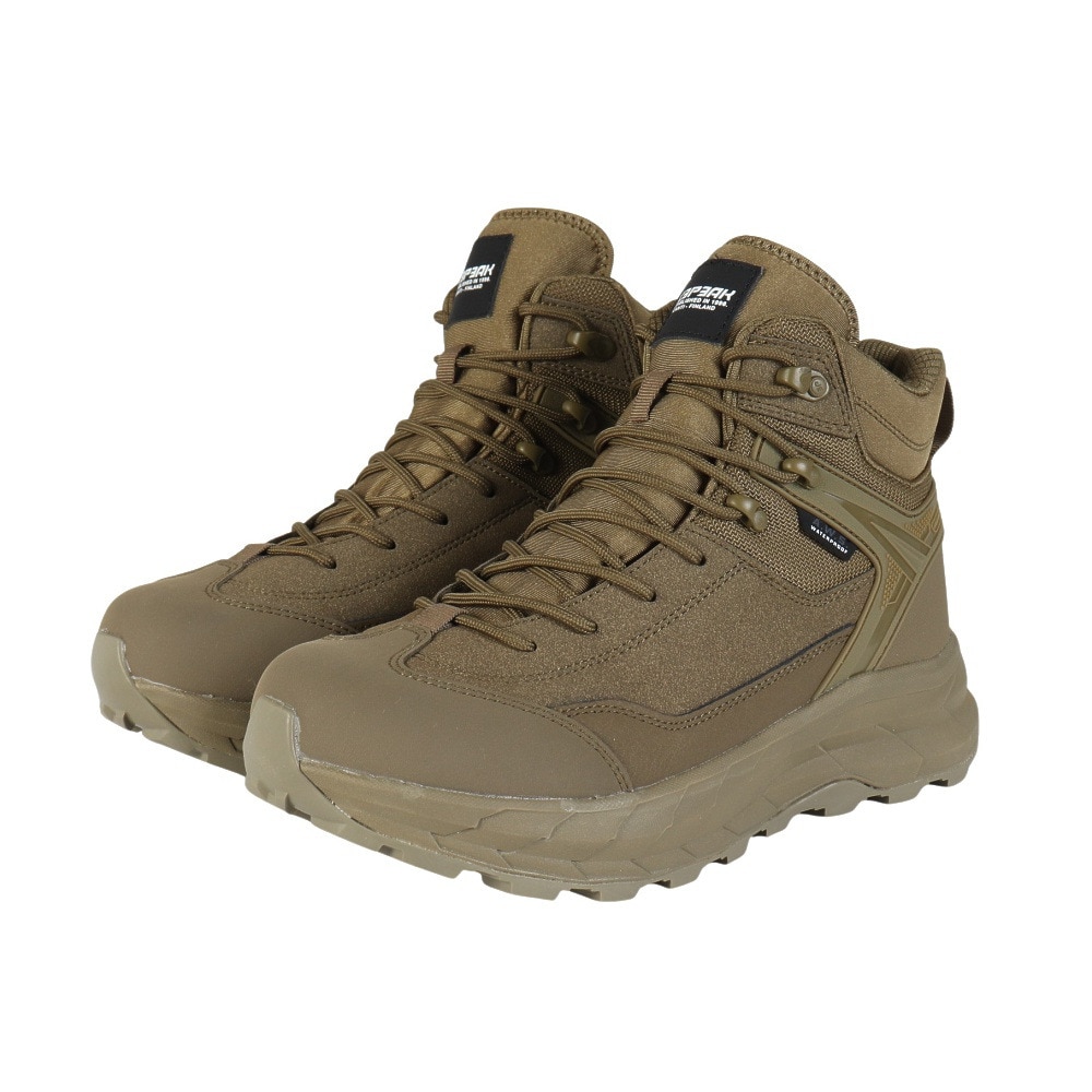 アイスピーク（ICEPEAK）（メンズ）トレッキングシューズ ハイカット 登山靴 AKAA 2.0 MR 78236 100 575 オリーブ
