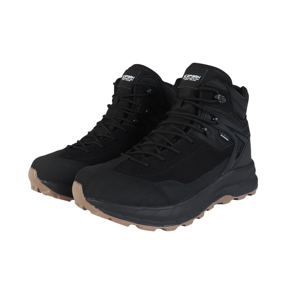アイスピーク（ICEPEAK）（メンズ）トレッキングシューズ ハイカット 登山靴 AKAA 2.0 MR 78236 100 990 ブラック