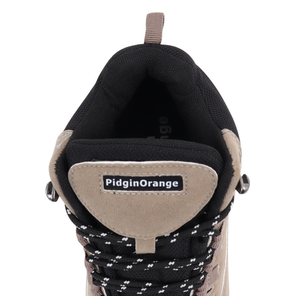 ピジンオレンジ（Pidgin Orange）（メンズ、レディース）ハイカット 登山靴 トレッキングミッドシューズ PGNOR-TRKM250420 BEG