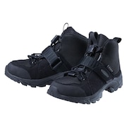 (キッズ)ジュニア トレッキングシューズ ハイカット 登山靴 Caravan JR 10910190 ブラック