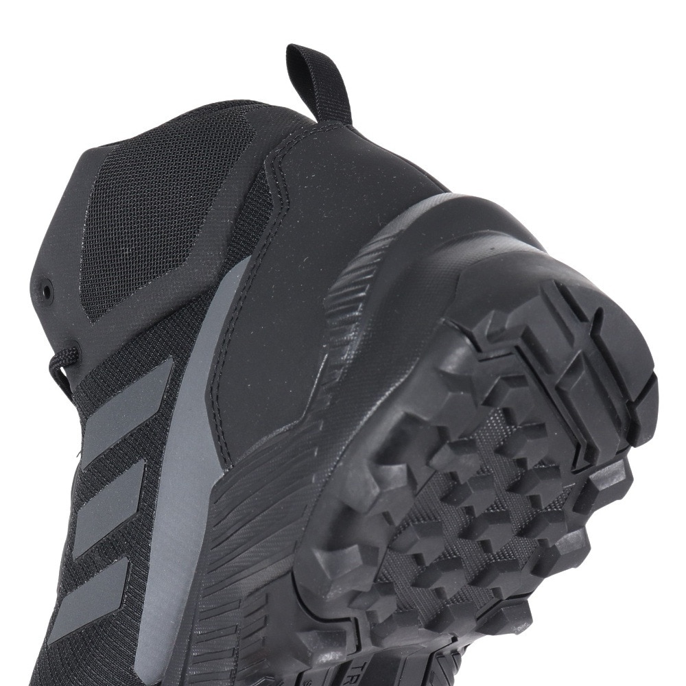 アディダス（adidas）（メンズ）トレッキングシューズ ミッドカット 防水 登山靴 TERREX EASTRAIL 2.0 RAIN RDY Hiking LTF90-HP8600 ブラック