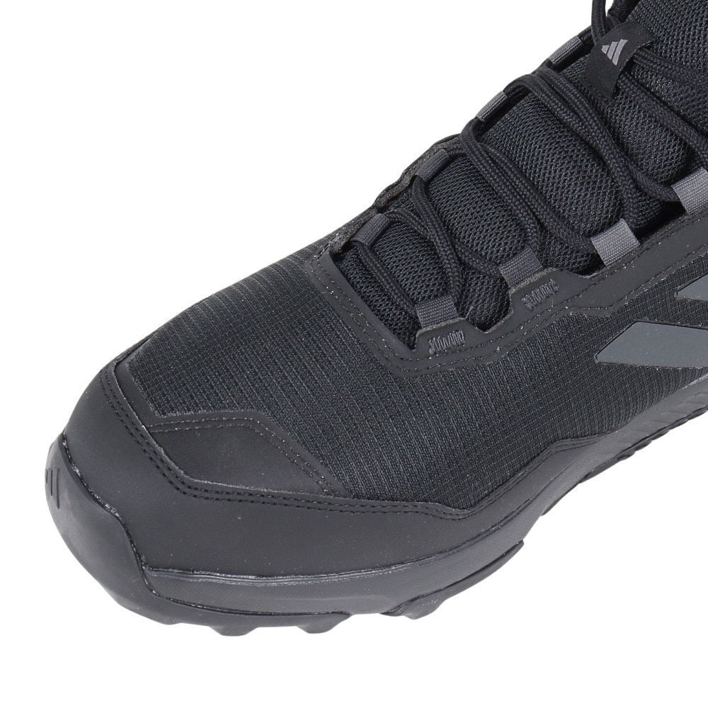 アディダス（adidas）（メンズ）24.0～30.0 トレッキングシューズ ミッドカット 防水 登山靴 TERREX EASTRAIL 2.0 RAIN RDY Hiking LTF90-HP8600 ブラック