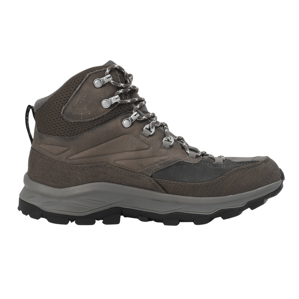 ジャックウルフスキン（JackWolfskin）（メンズ）トレッキングシューズ ハイカット 登山靴 サイロックステキサポール ミッド 4064301-5719 ブラウン 完全防水