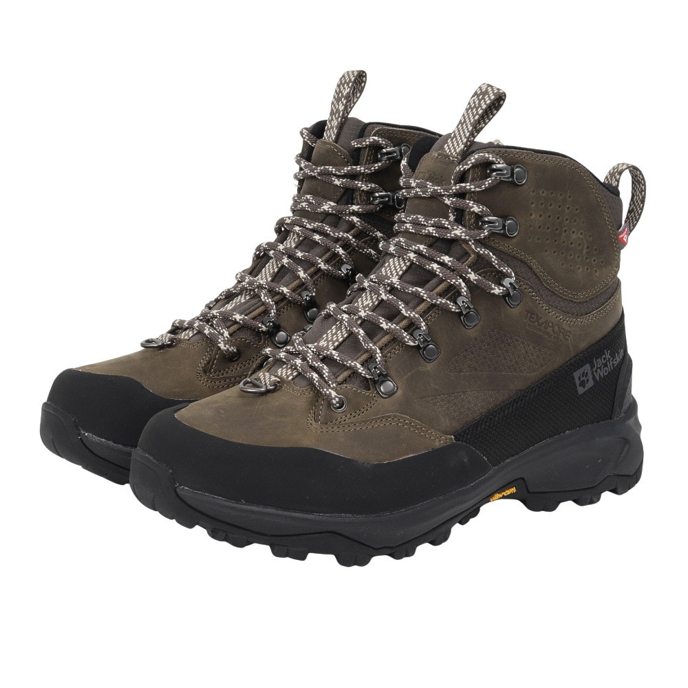 ジャックウルフスキン（JackWolfskin）（メンズ）トレッキングシューズ ハイカット 登山靴 TRQST ACTC TXPR MD A62084-5719