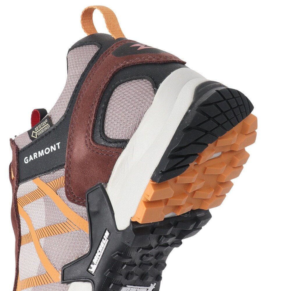 ガルモント（GARMONT）（メンズ、レディース）トレッキングシューズ ローカット 登山靴 MYSTIC SURROUND WMS 481232/212 ブラウン ゴアテックス 防水