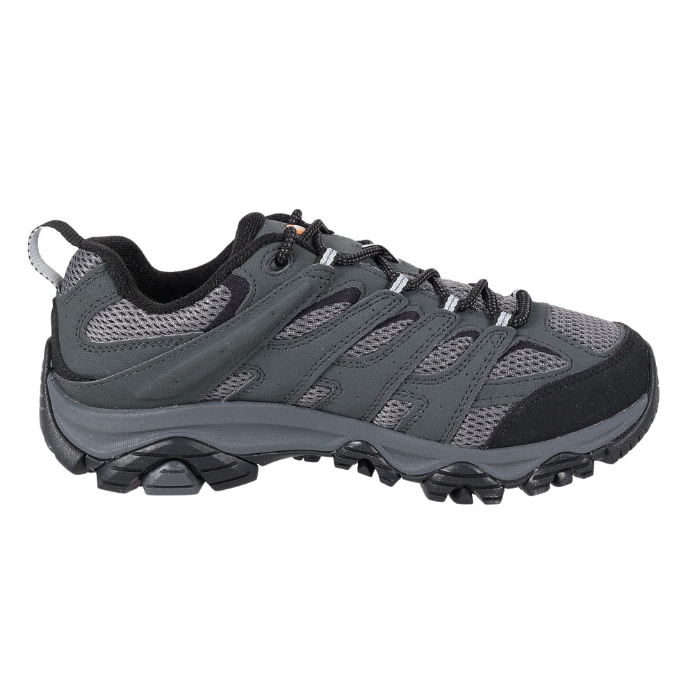メレル（MERRELL）（メンズ）ゴアテックス トレッキングシューズ ローカット 登山靴 モアブ3 SYNTHETIC ワイドワイズ 500243W グラニット ビブラムソール