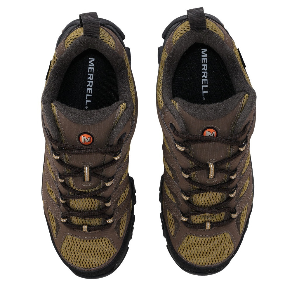 メレル（MERRELL）（メンズ）トレッキングシューズ ローカット 登山靴 モアブ 3 シンセティック ゴアテックス 500247 カーキ