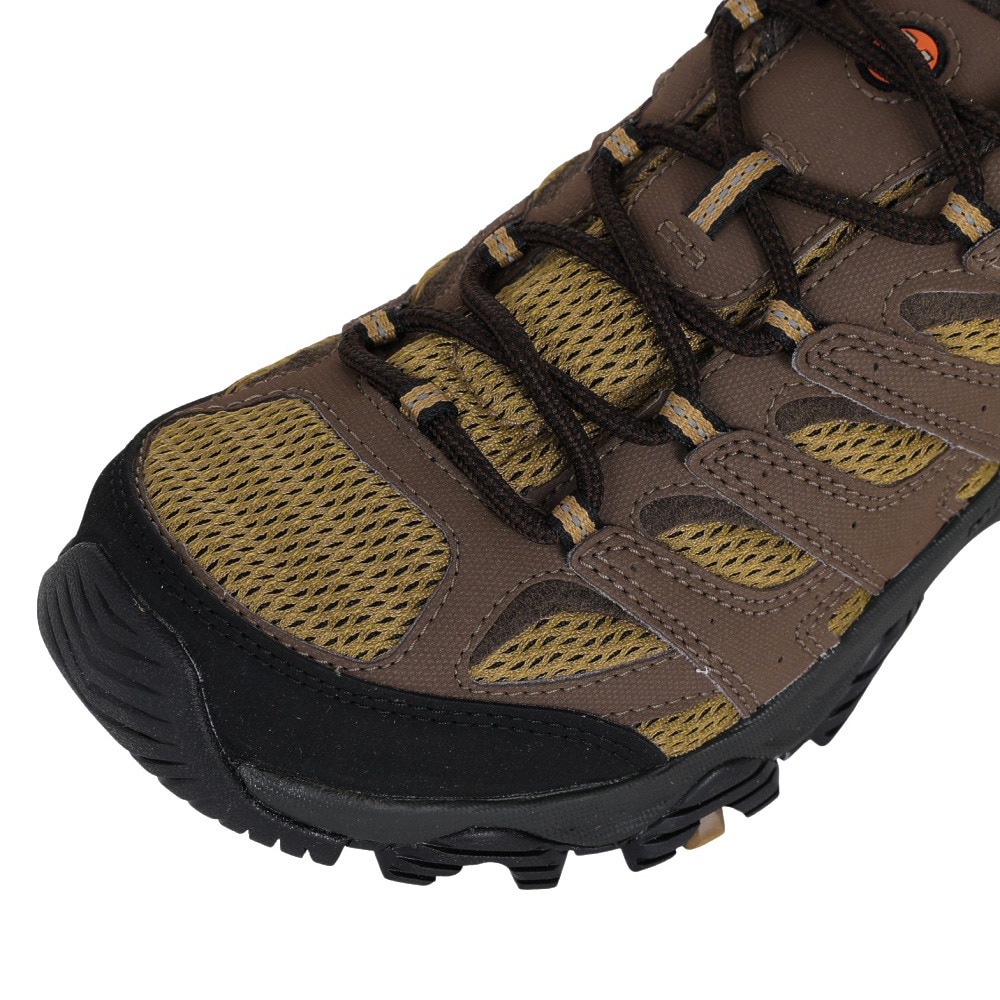 メレル（MERRELL）（メンズ）トレッキングシューズ ローカット 登山靴 モアブ 3 シンセティック ゴアテックス 500247 カーキ