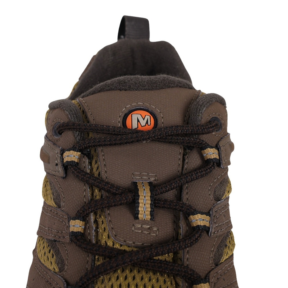 メレル（MERRELL）（メンズ）トレッキングシューズ ローカット 登山靴 モアブ 3 シンセティック ゴアテックス 500247 カーキ