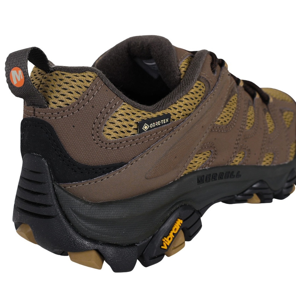 メレル（MERRELL）（メンズ）トレッキングシューズ ローカット 登山靴 モアブ 3 シンセティック ゴアテックス 500247 カーキ