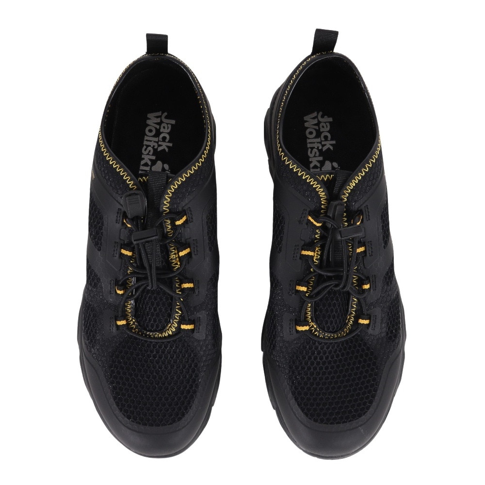 ジャックウルフスキン（JackWolfskin）（メンズ）トレッキングシューズ ローカット 登山靴 BREEZER VENT LOW M 4050131-6055 ブラック