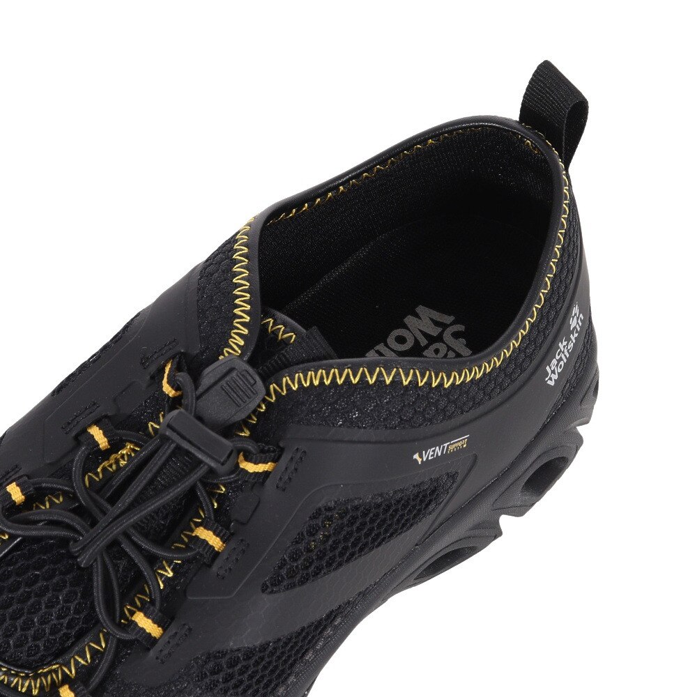 ジャックウルフスキン（JackWolfskin）（メンズ）トレッキングシューズ ローカット 登山靴 BREEZER VENT LOW M 4050131-6055 ブラック