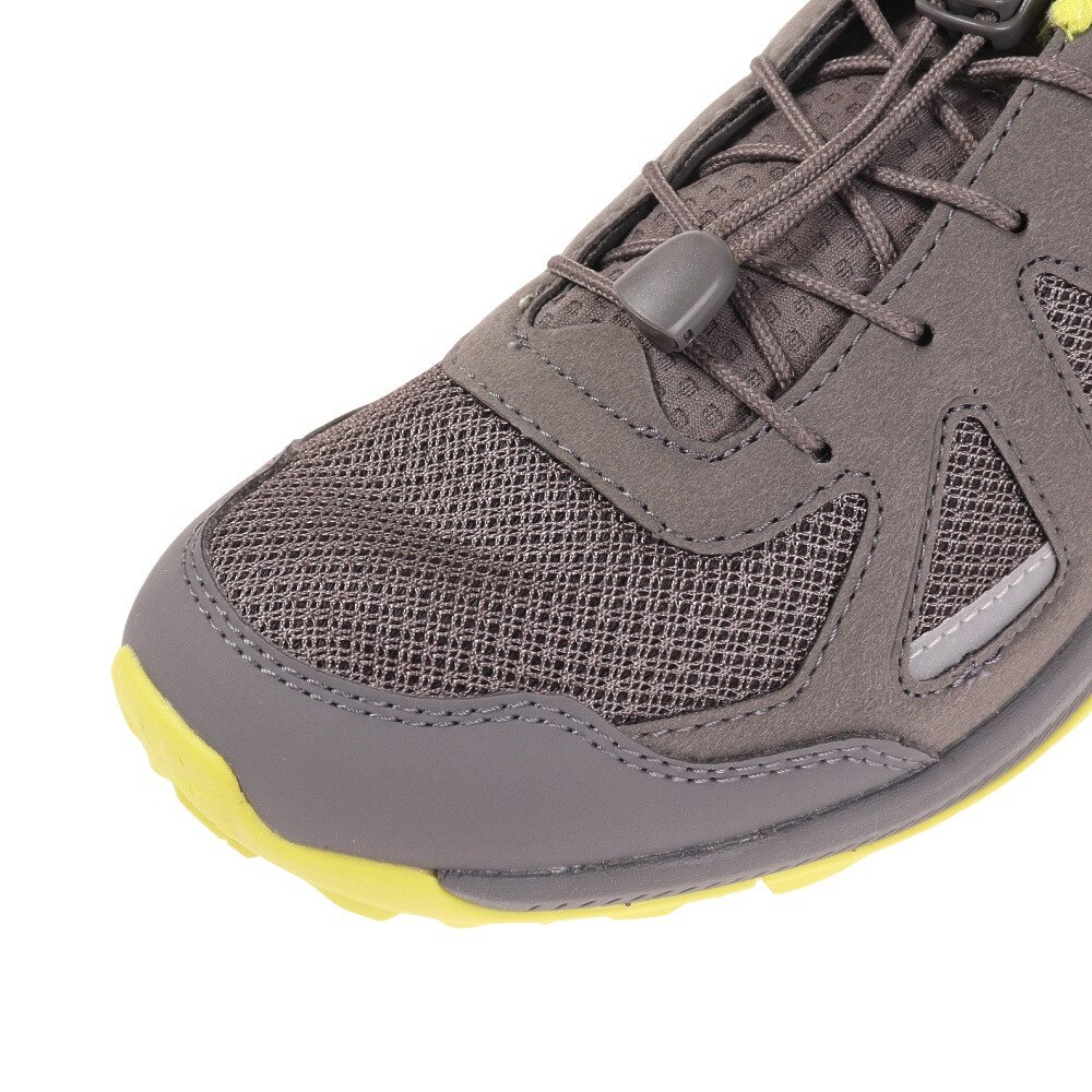 ジャックウルフスキン（JackWolfskin）（メンズ）ハイキングシューズ ローカット 登山靴 WOODLAND ウッドランド 2 VENT LOW M 4051281-6128 グレー  軽量