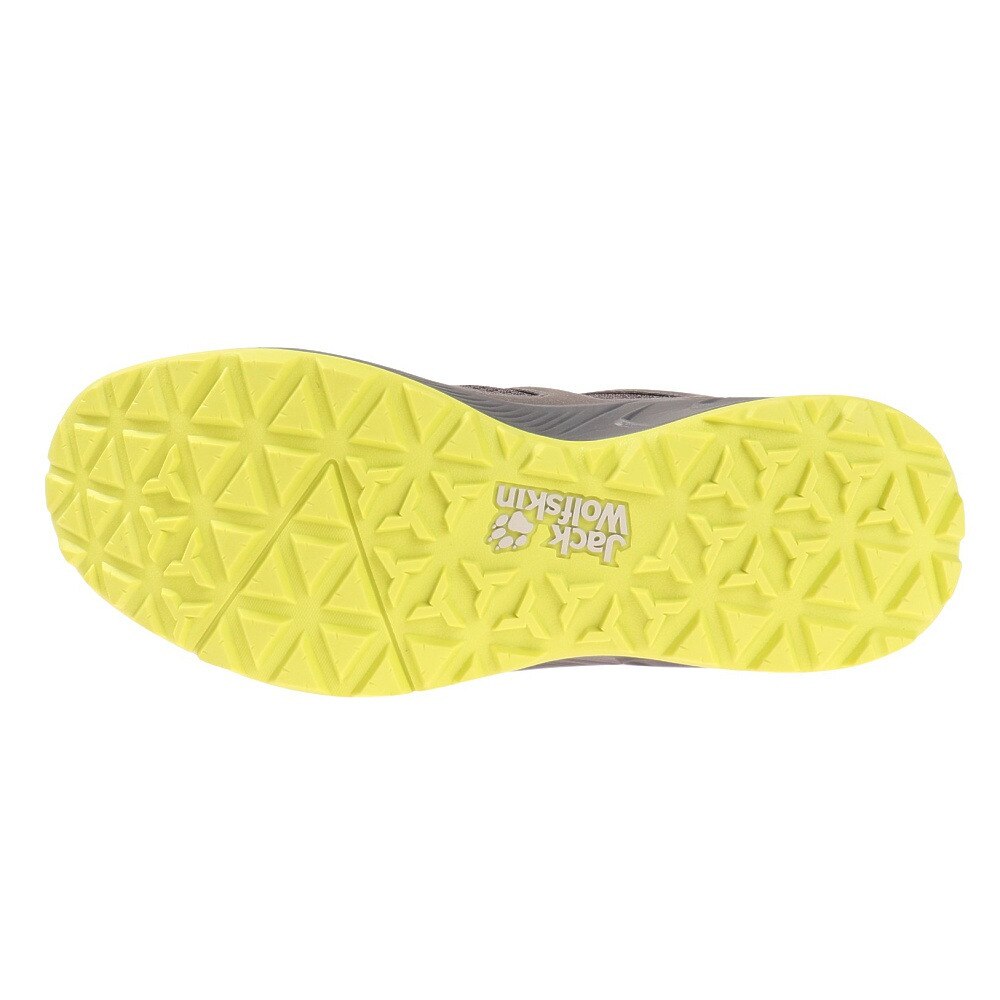 ジャックウルフスキン（JackWolfskin）（メンズ）ハイキングシューズ ローカット 登山靴 WOODLAND ウッドランド 2 VENT LOW M 4051281-6128 グレー  軽量