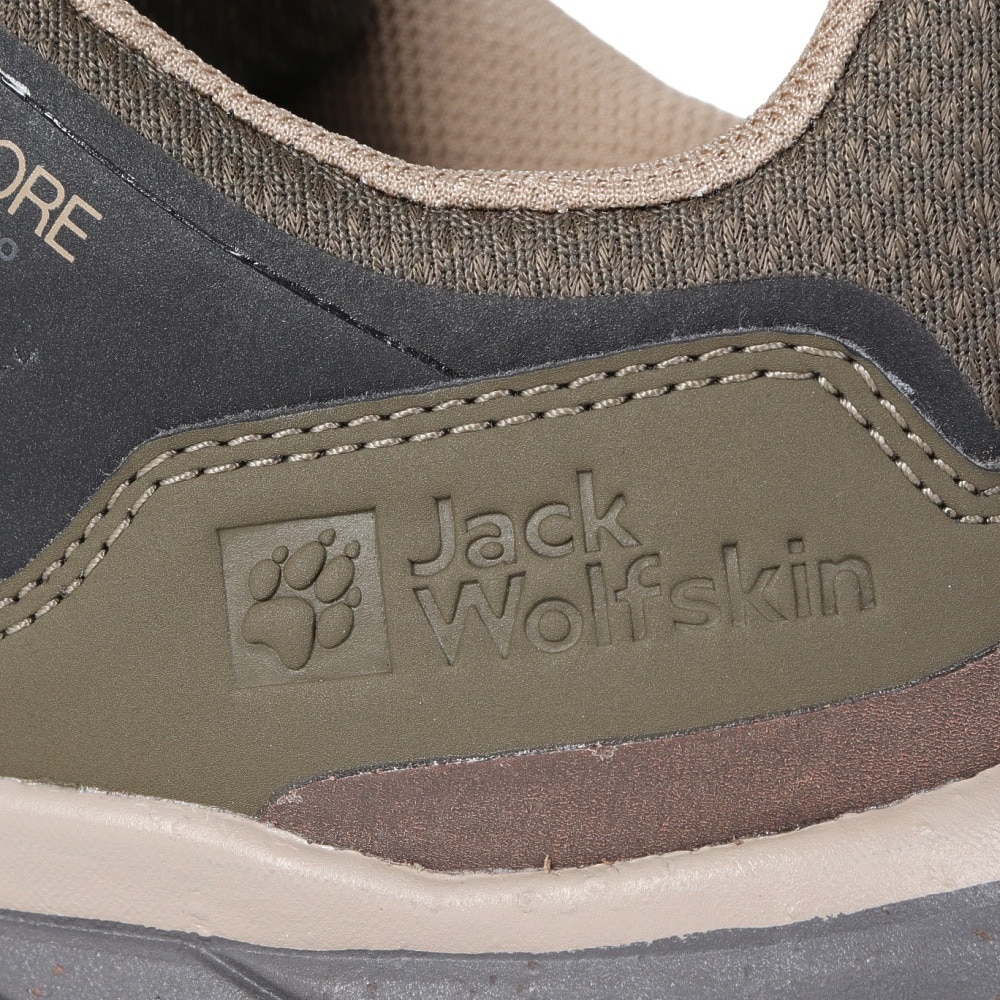 ジャックウルフスキン（JackWolfskin）（メンズ）防水 クッション性抜群 トレッキングシューズ 登山靴 テラベンチャー テキサポール 4051621-5347 ブラウン 