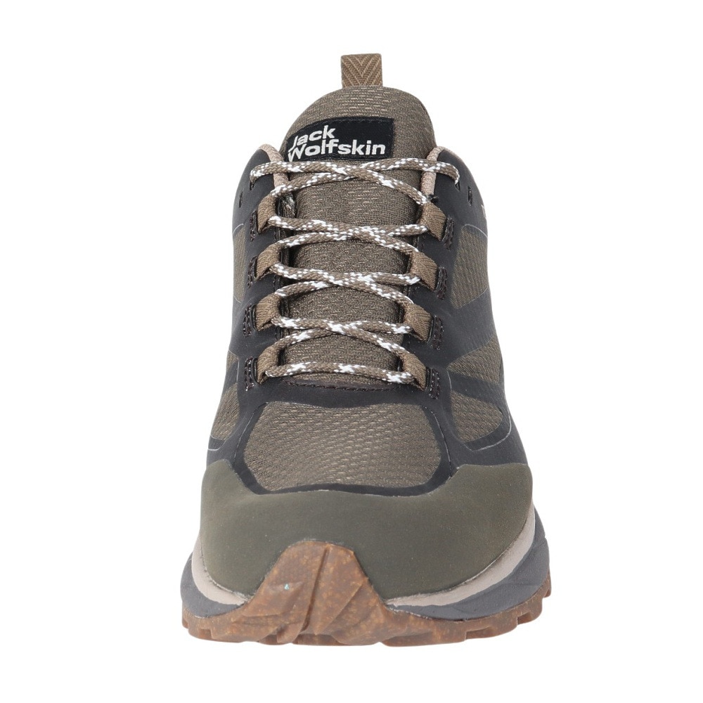 ジャックウルフスキン（JackWolfskin）（メンズ）防水 クッション性抜群 トレッキングシューズ 登山靴 テラベンチャー テキサポール 4051621-5347 ブラウン 