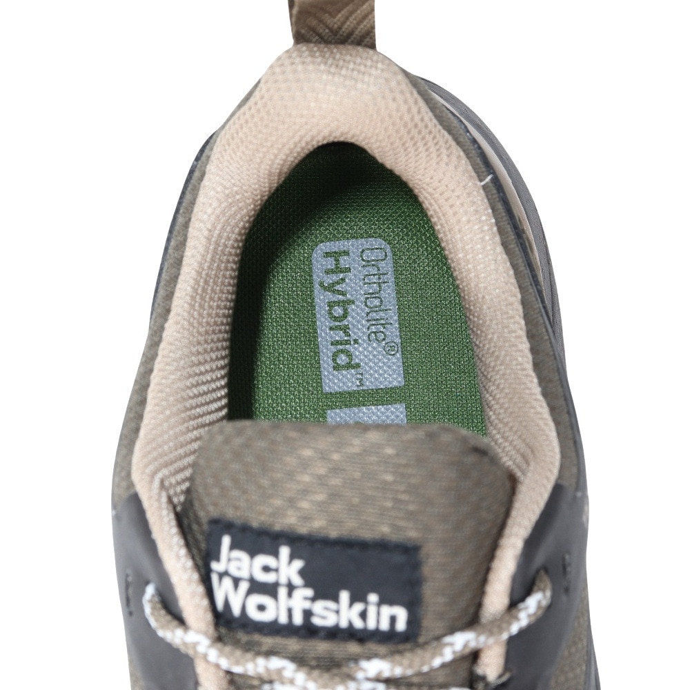 ジャックウルフスキン（JackWolfskin）（メンズ）防水 クッション性抜群 トレッキングシューズ 登山靴 テラベンチャー テキサポール 4051621-5347 ブラウン 