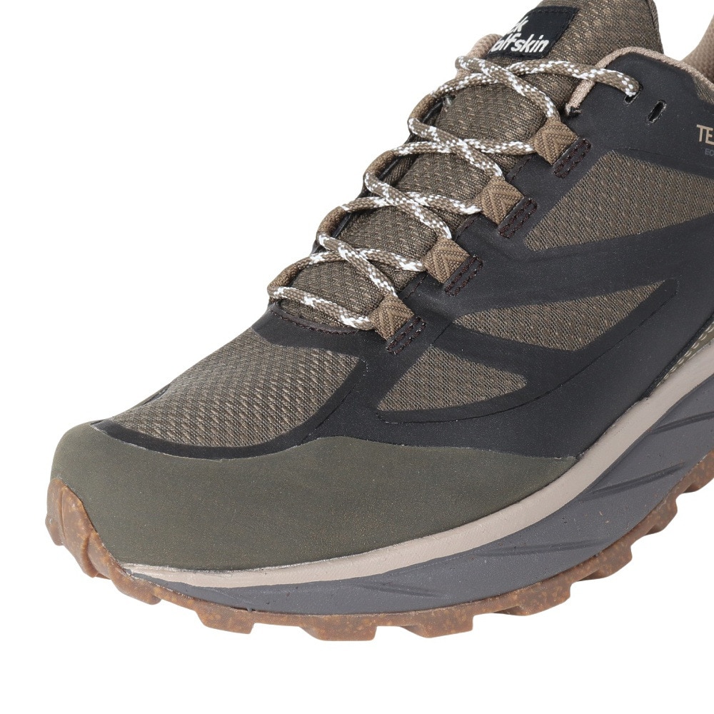 ジャックウルフスキン（JackWolfskin）（メンズ）防水 クッション性抜群 トレッキングシューズ 登山靴 テラベンチャー テキサポール 4051621-5347 ブラウン 